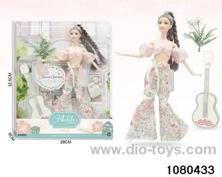11.5 inch doll set in window box
