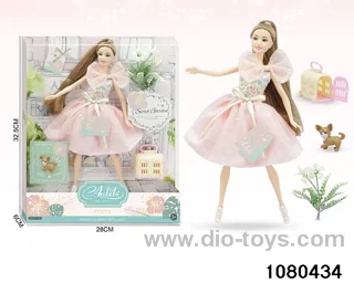 11.5 inch doll set in window box