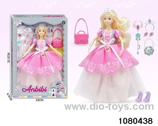 11.5 inch doll set in window box