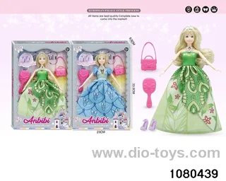 11.5 inch doll set in window box