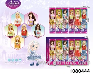 11.5 inch doll set in window box