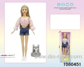 11.5 inch doll set in window box