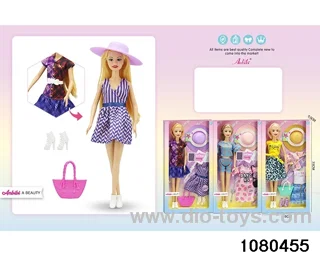 11.5 inch doll set in window box