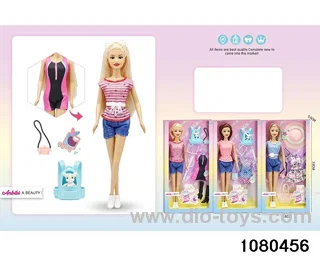 11.5 inch doll set in window box