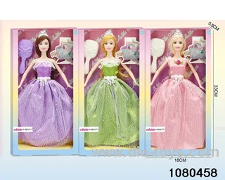 11.5 inch doll set in window box