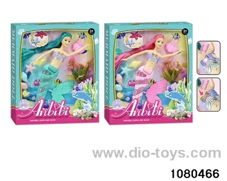 11.5 inch doll set in window box