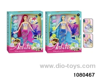 11.5 inch doll set in window box