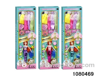11.5 inch doll set in window box