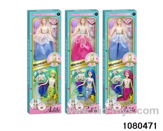 11.5 inch doll set in window box