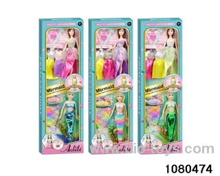 11.5 inch doll set in window box