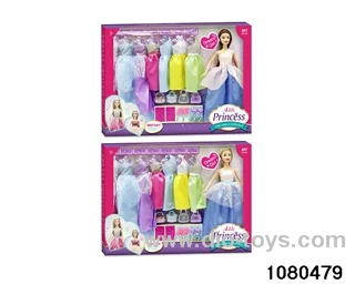 11.5 inch doll set in window box