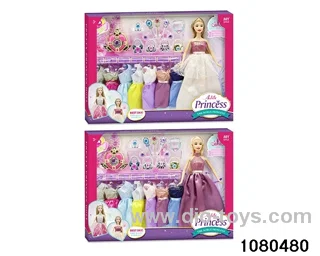 11.5 inch doll set in window box