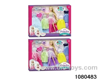 11.5 inch doll set in window box