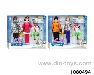 11.5 inch doll set in window box