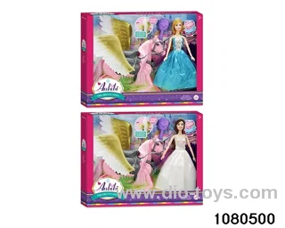 11.5 inch doll set in window box