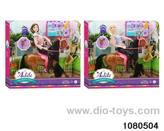 11.5 inch doll set in window box
