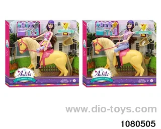 11.5 inch doll set in window box