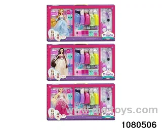 11.5 inch doll set in window box