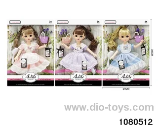 12 inch doll set in window box