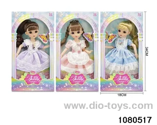 12 inch doll set in window box