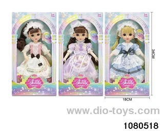 12 inch doll set in window box