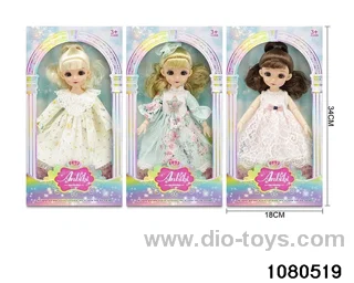 12 inch doll set in window box