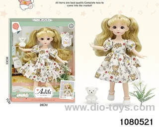 12 inch doll set in window box