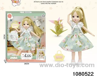 12 inch doll set in window box