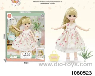 12 inch doll set in window box