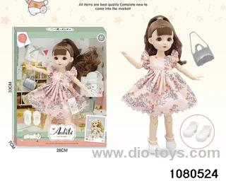 12 inch doll set in window box