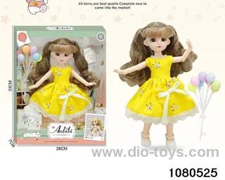 12 inch doll set in window box