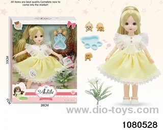 12 inch doll set in window box