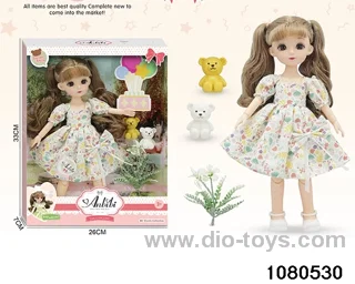 12 inch doll set in window box
