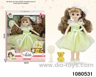 12 inch doll set in window box