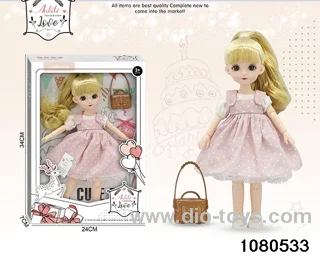 12 inch doll set in window box