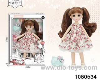 12 inch doll set in window box