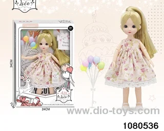 12 inch doll set in window box