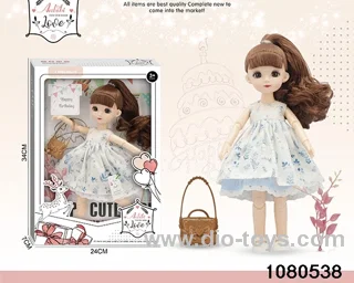 12 inch doll set in window box