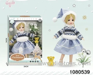 12 inch doll set in window box