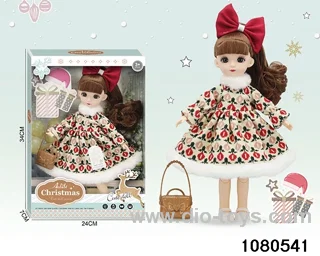 12 inch doll set in window box