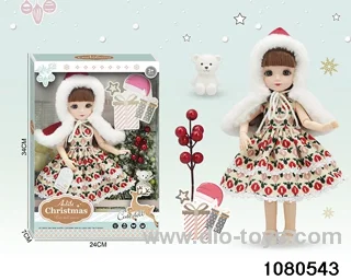 12 inch doll set in window box