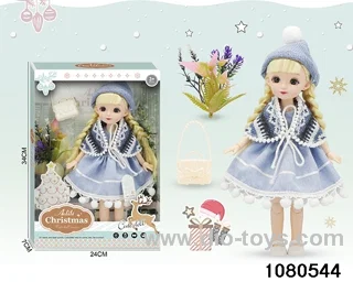 12 inch doll set in window box