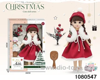 12 inch doll set in window box