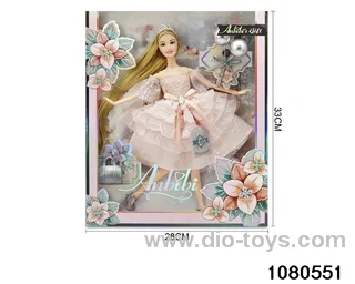 11.5 inch doll set in window box
