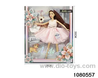 11.5 inch doll set in window box