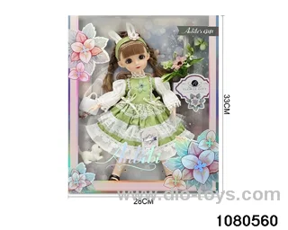 12 inch doll set in window box