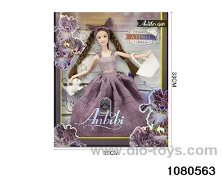 11.5 inch doll set in window box