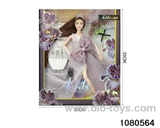11.5 inch doll set in window box