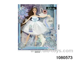 11.5 inch doll set in window box
