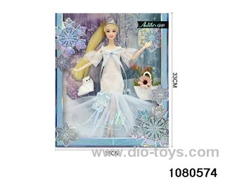 11.5 inch doll set in window box